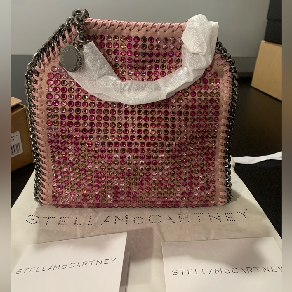 Tiny Tote All Over Crystal Hotfix